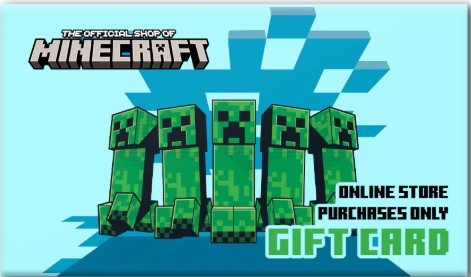 Minecraft Gift Card